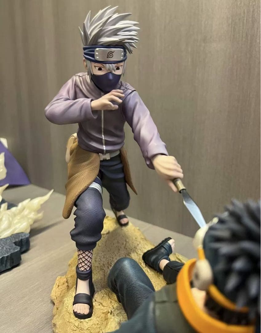 ナルト Chikara-STUDIO はたけカカシvsうちはオビトフィギュア ナルト