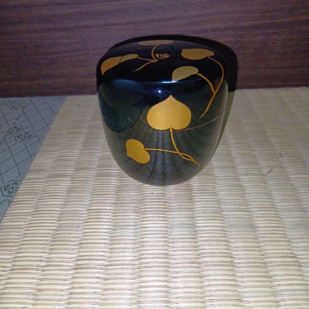 茶道具 棗 輪島塗 桂山作 葵蒔絵 共箱 共布 - メルカリ