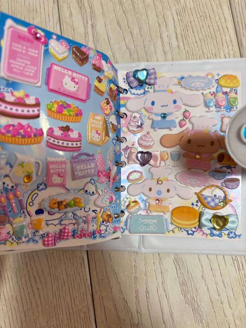 シール帳 完成品