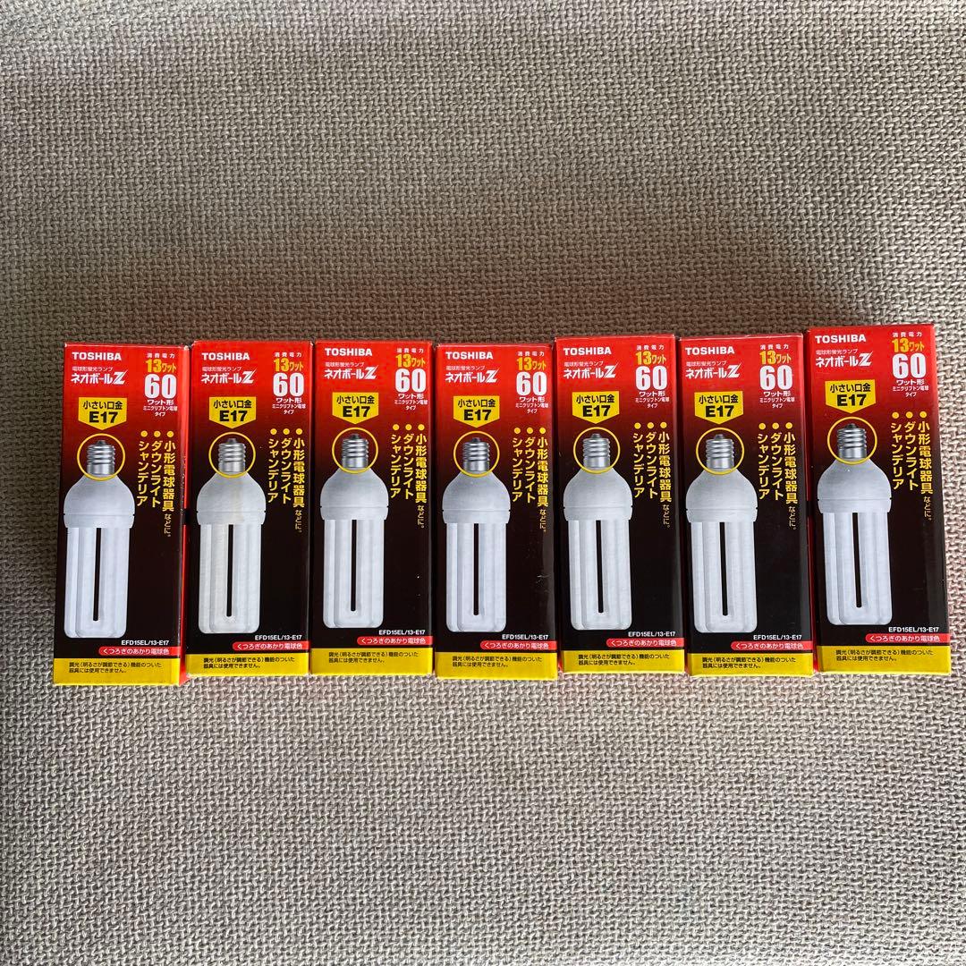 TOSHIBA ネオボールZ E17 13W 7個セット 東芝 ネオボールZ EFD15EN/13-E17 (電球・蛍光灯) 価格比較 - 価格.com
