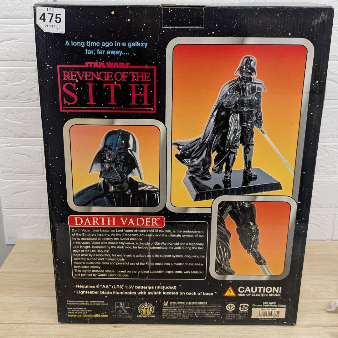 シリアル入り スターウォーズ STAR WARS　スタチュー ダースベイダー