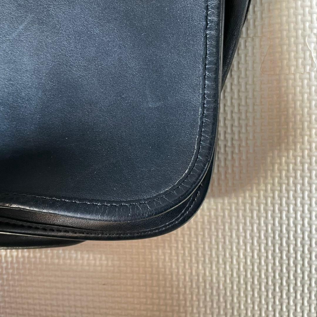 極美品 Vintage Coach Pocket Purse Black USA