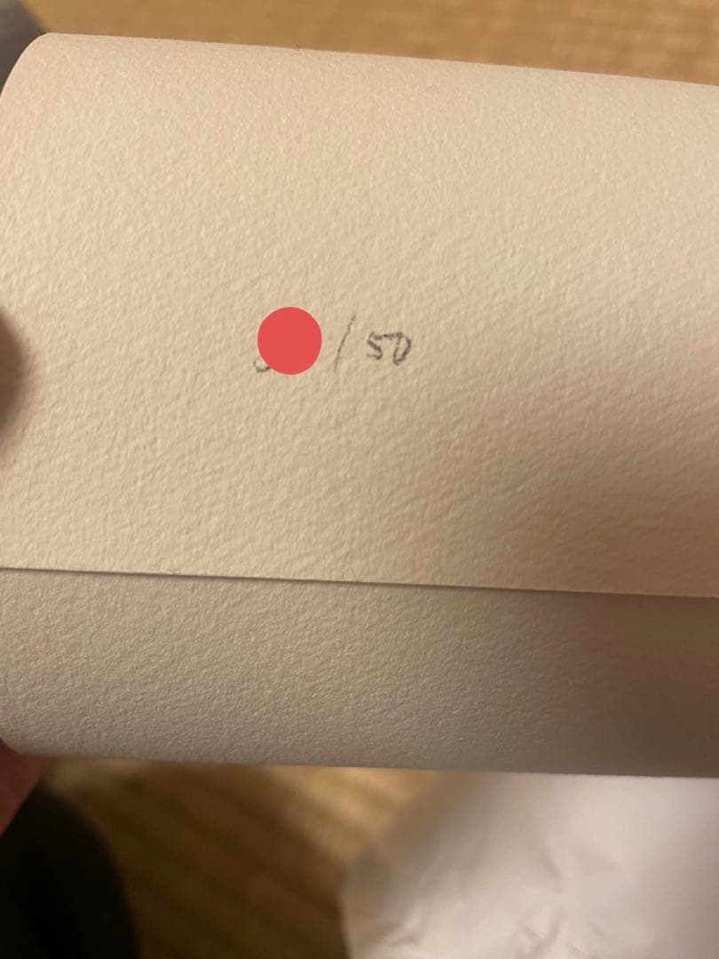 真作　Roby Dwi Antono「Ranger Merah」サイン入り　完売