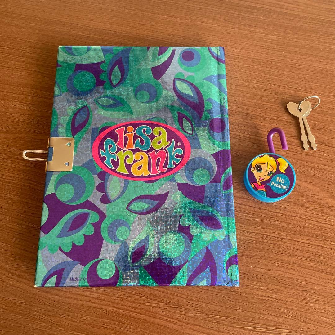 Lisa Frank 鍵付き シークレット ノート A お値下げ中 レア