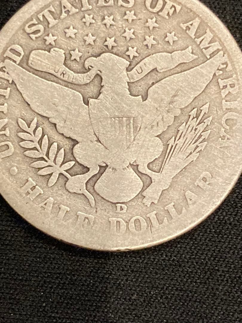 1913年製 ハーフダラー バーバーハーフダラー コイン - メルカリ