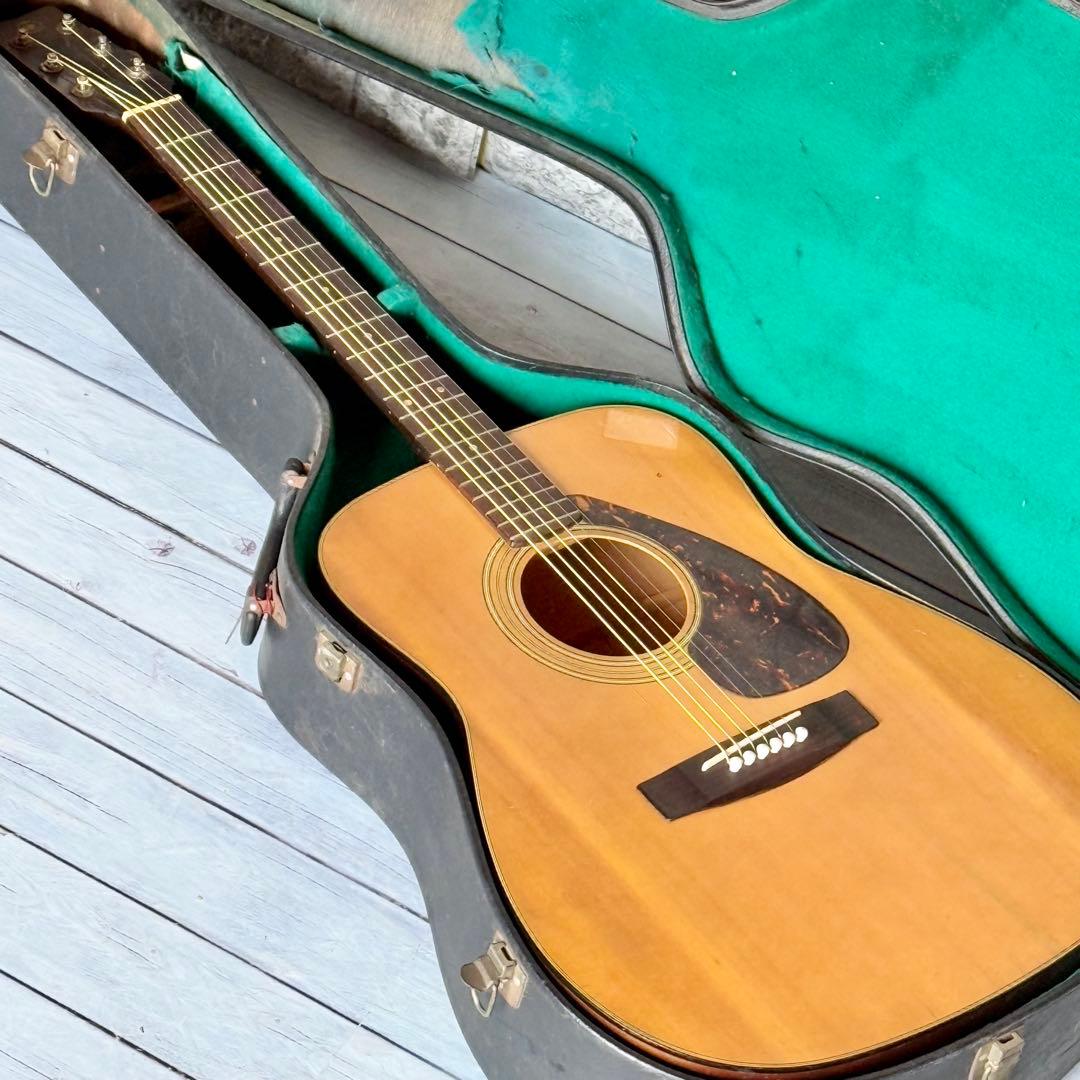 YAMAHA FG-180J 黒ラベル 1970年代 アコギ □70年代ビンテージ□ヤマハ