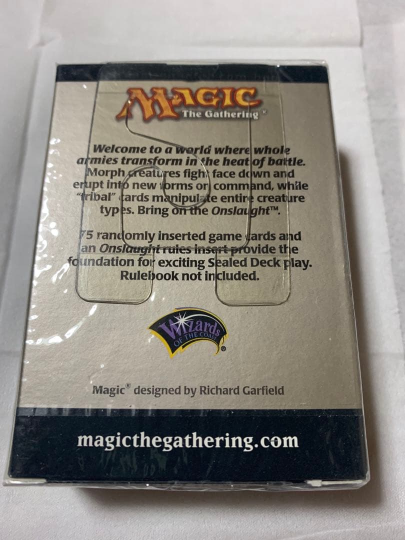 mtg トーナメントパック　オンスロート　ONSLAUGHT 1個　英語版