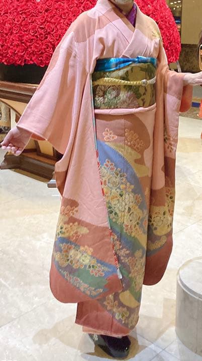 冬SALE】着物◎振袖 袷 辻が花 十日町染匠 桐屋翠山工房 落款