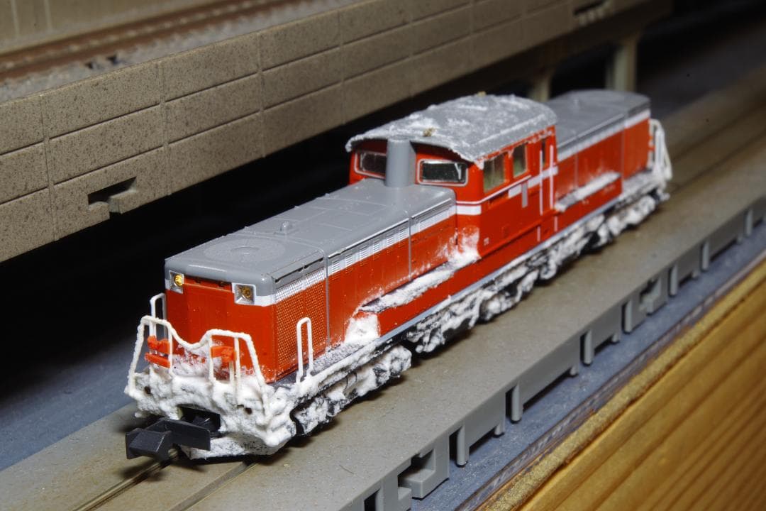 KATO 7008-3改 DD51 後期暖地形 着雪仕様 後藤総合車両所