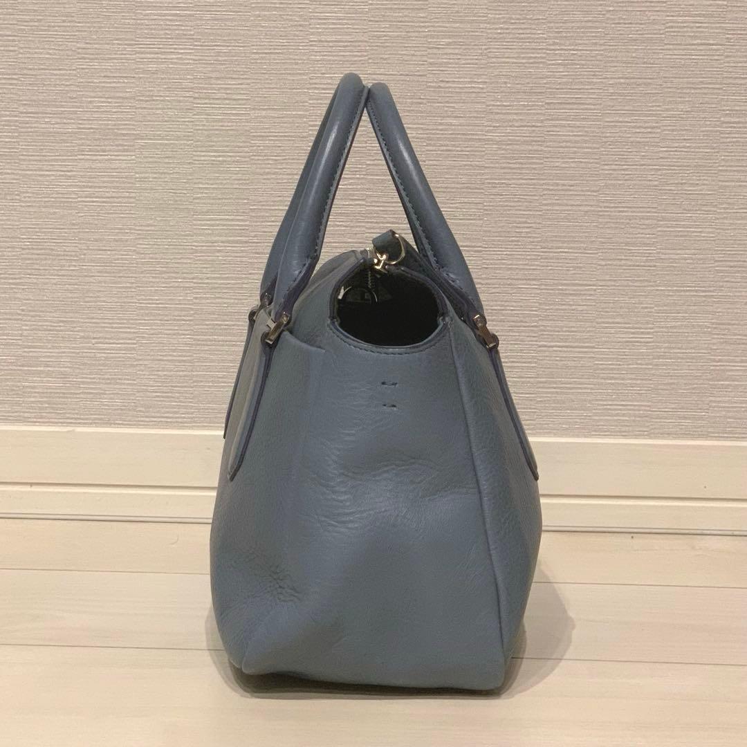 美品✨HIROFU ピアーチェ 2way シボ革 ショルダーバッグ