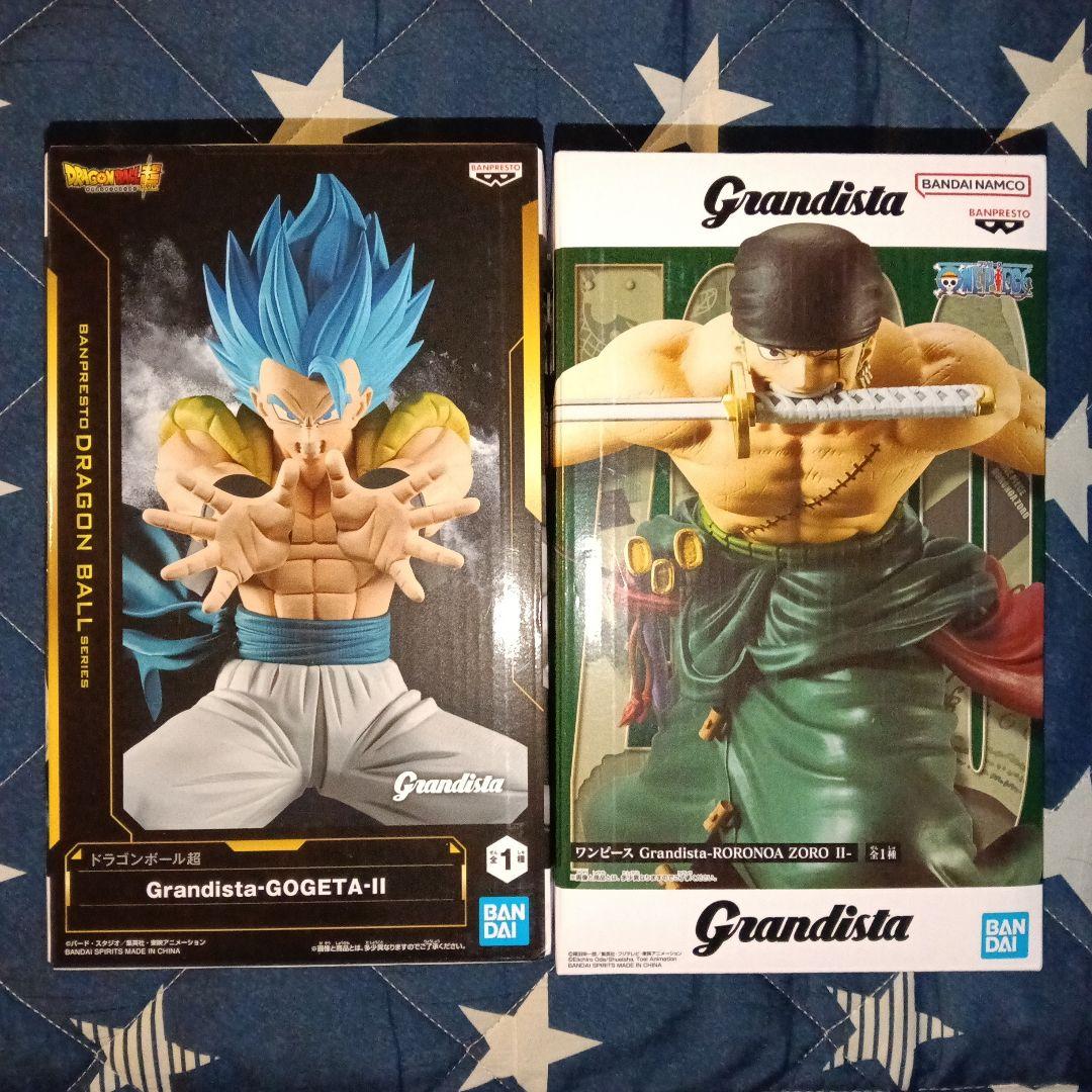 新品未開封」ドラゴンボール＆ワンピースgrandistaセット - メルカリ