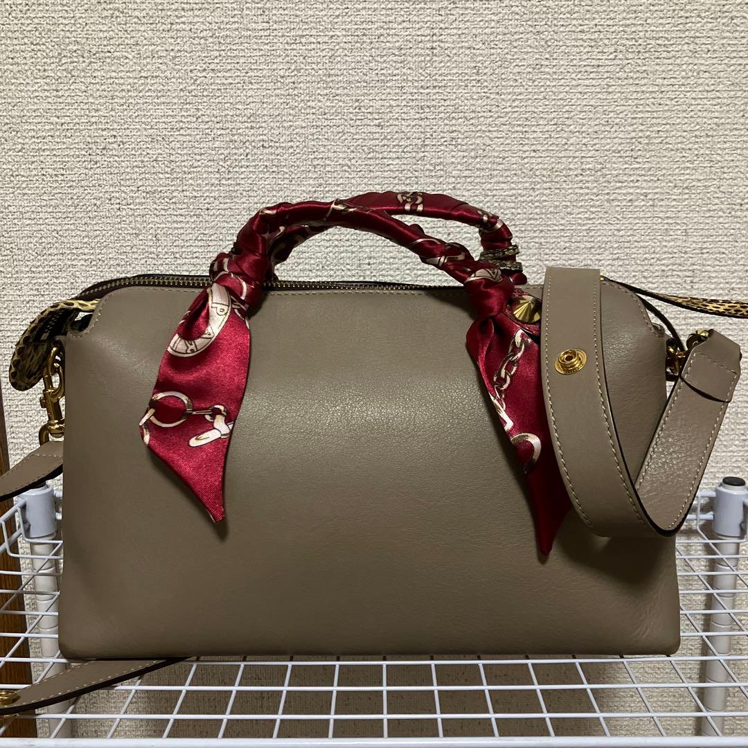 フェンディ バイザウェイ　パイソン 蛇革　2way ※ハンドル部要確認