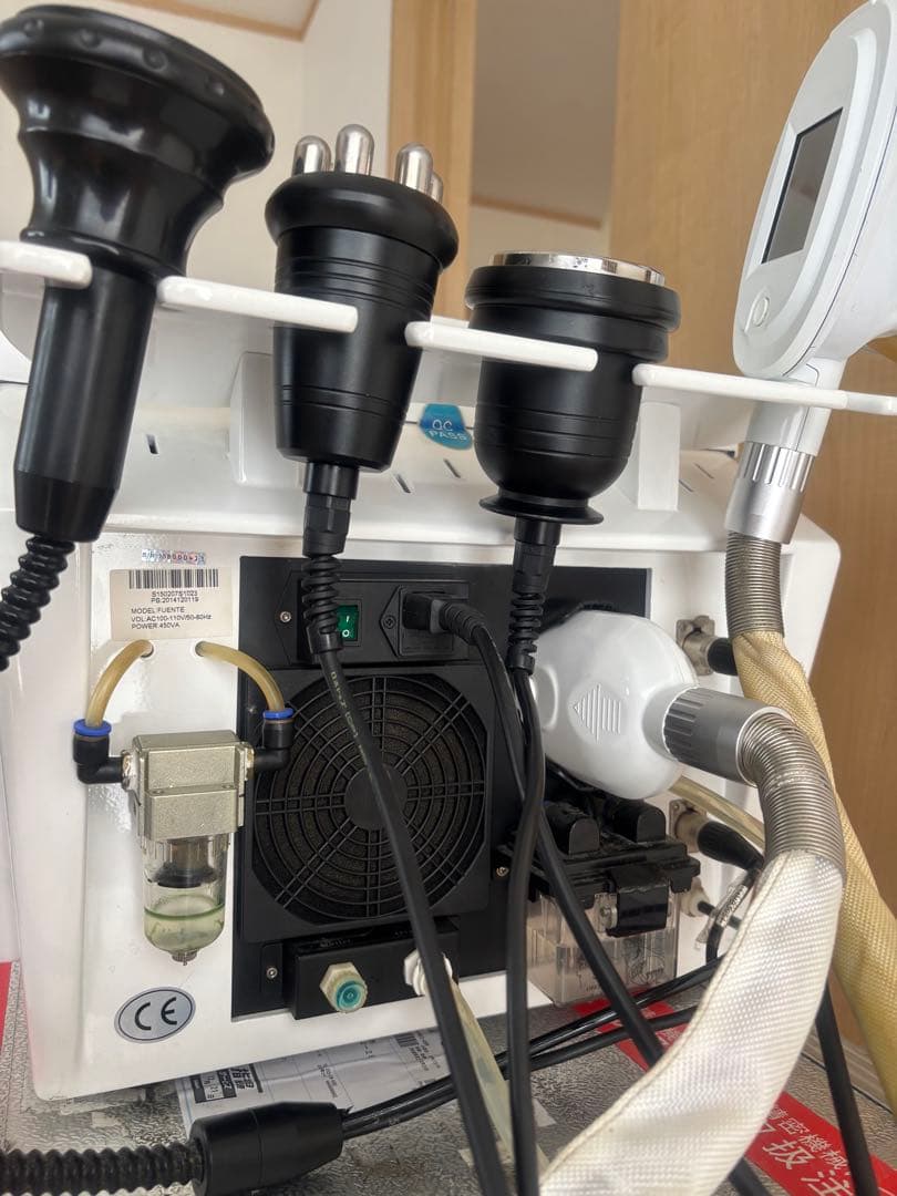 2台でこの価格!!】美顔器 超音波・ラジオ波・EMS機能 脱毛 光