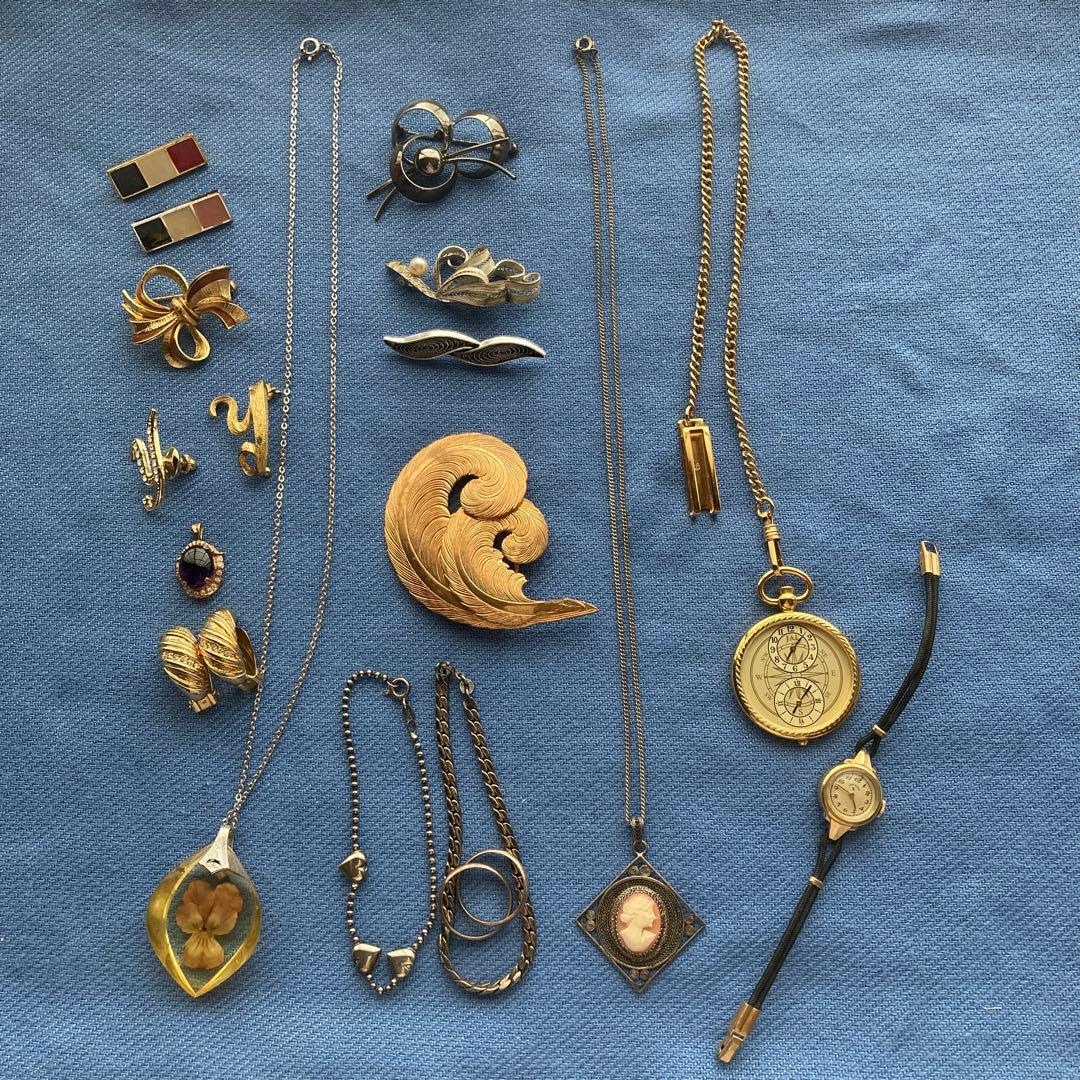 遺品整理 アンティーク アクセサリー