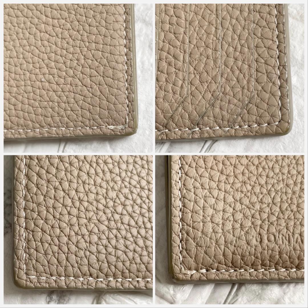 極美品✨BONAVENTURA ボナぺンチュラ　フラグメントケース　グレージュ