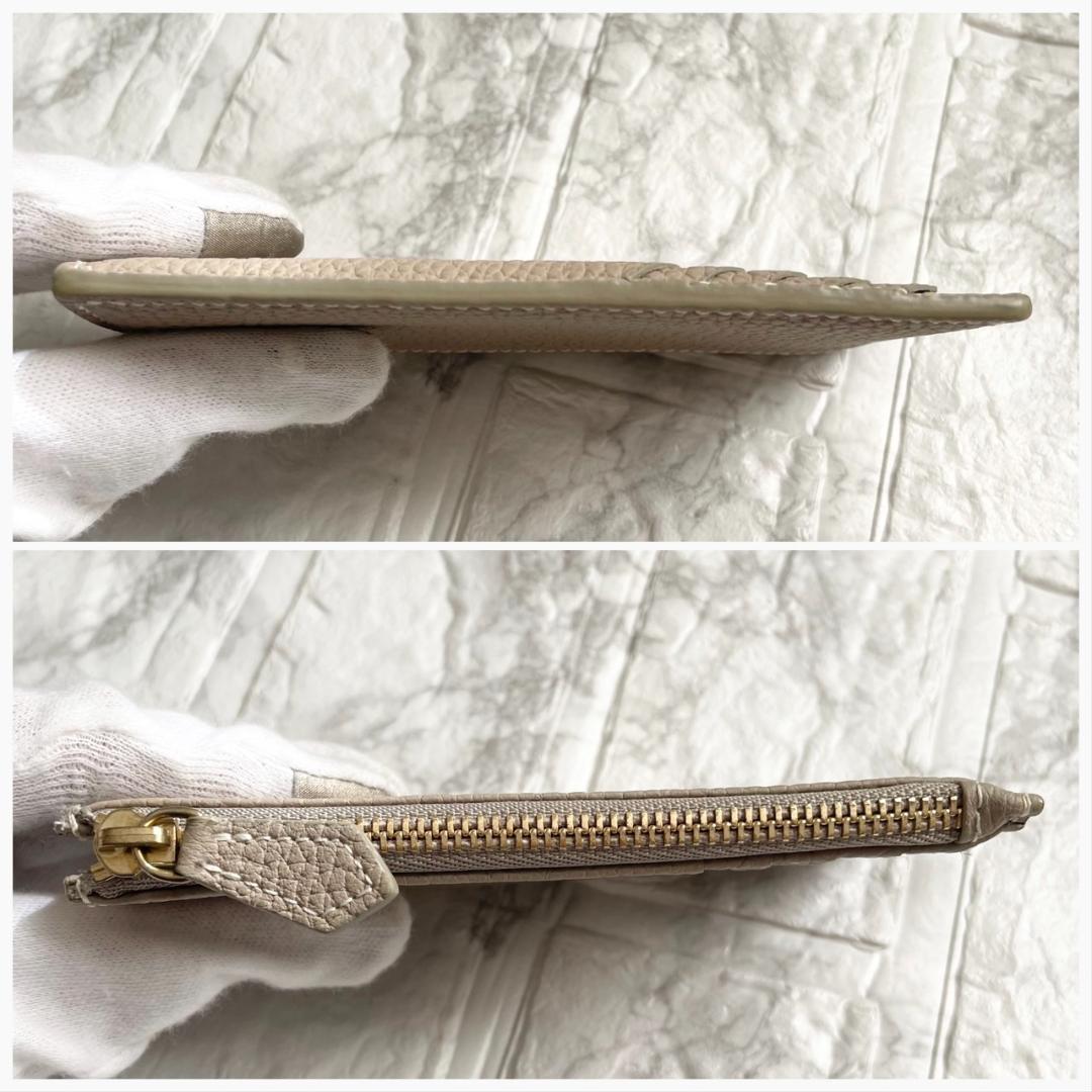 極美品✨BONAVENTURA ボナぺンチュラ　フラグメントケース　グレージュ