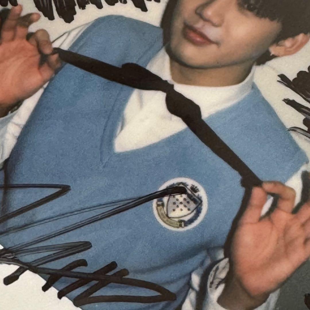 TREASURE トレジャー ヒョンソク サイン入りポラロイド