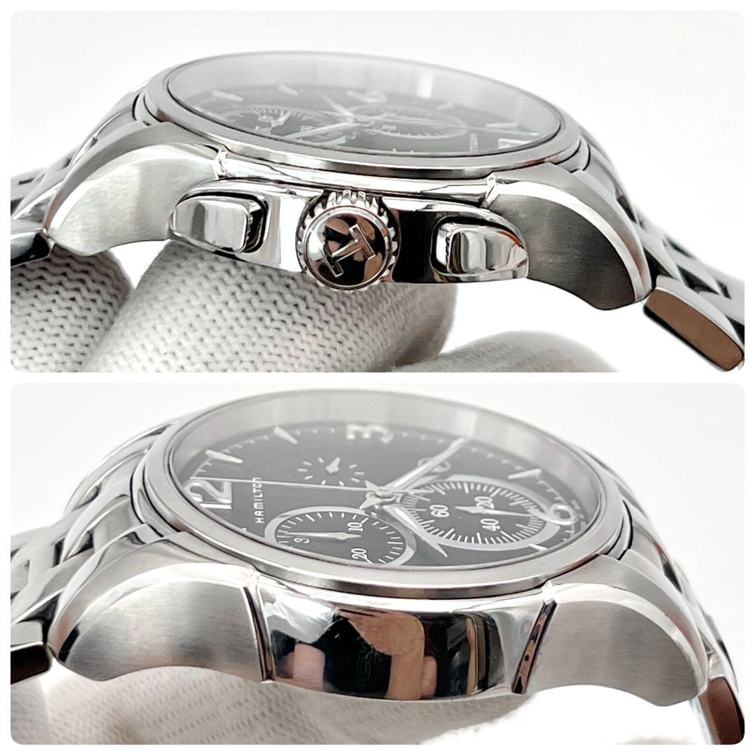 美品✨　ハミルトン ジャズマスター クロノグラフ クォーツ Ｈ326120 QZ