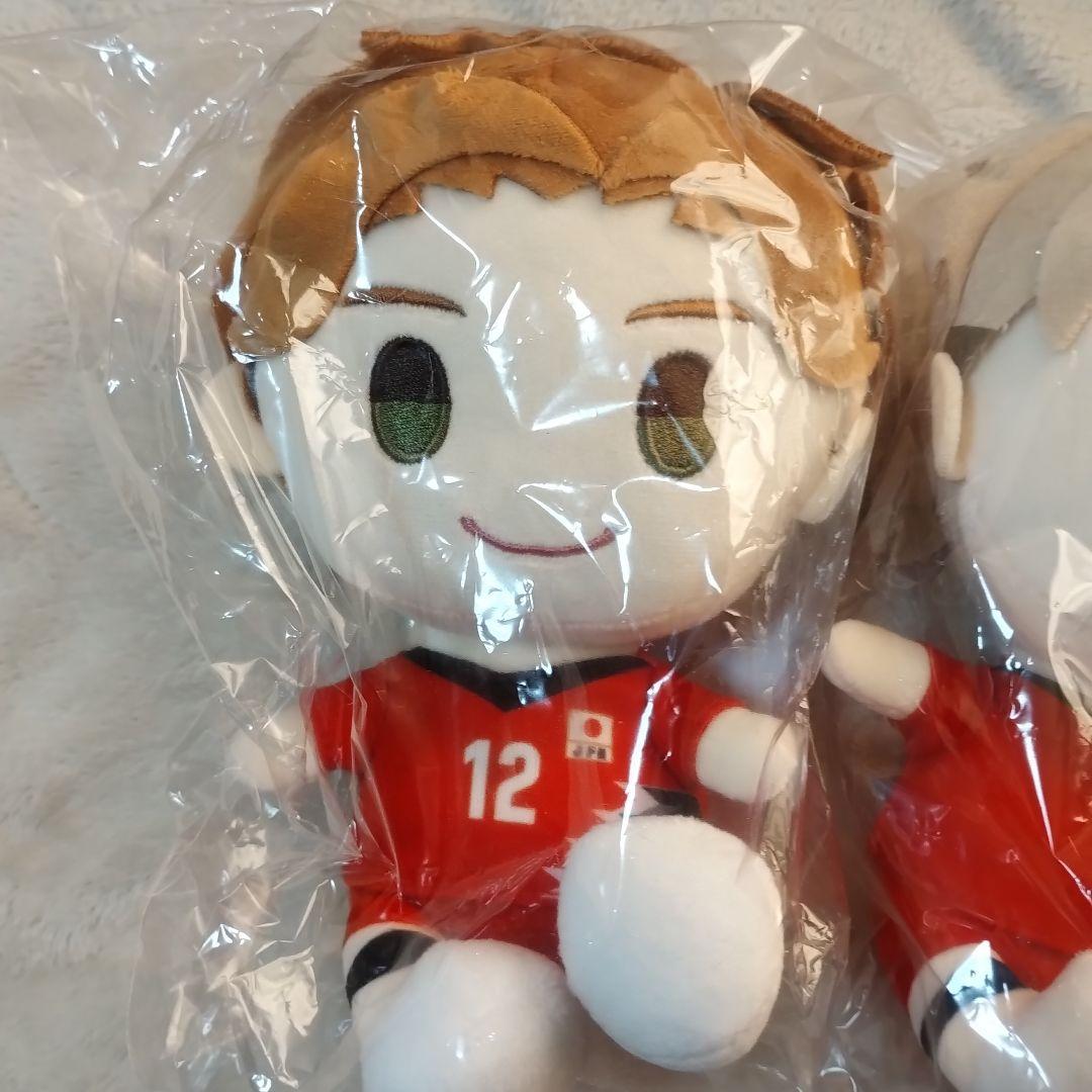 《セブンネット限定品》バレーボール日本代表キャラクター ぬいぐるみ 3体セット