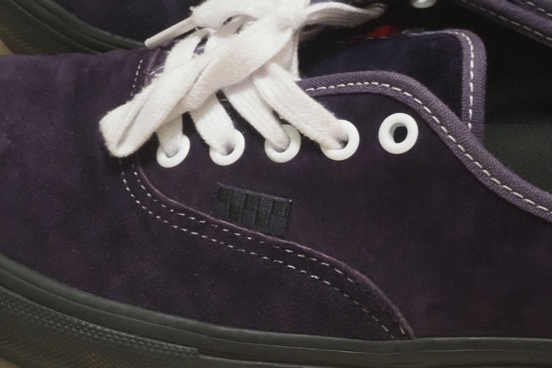 Vans Skate Authentic 27cm スエードパープル