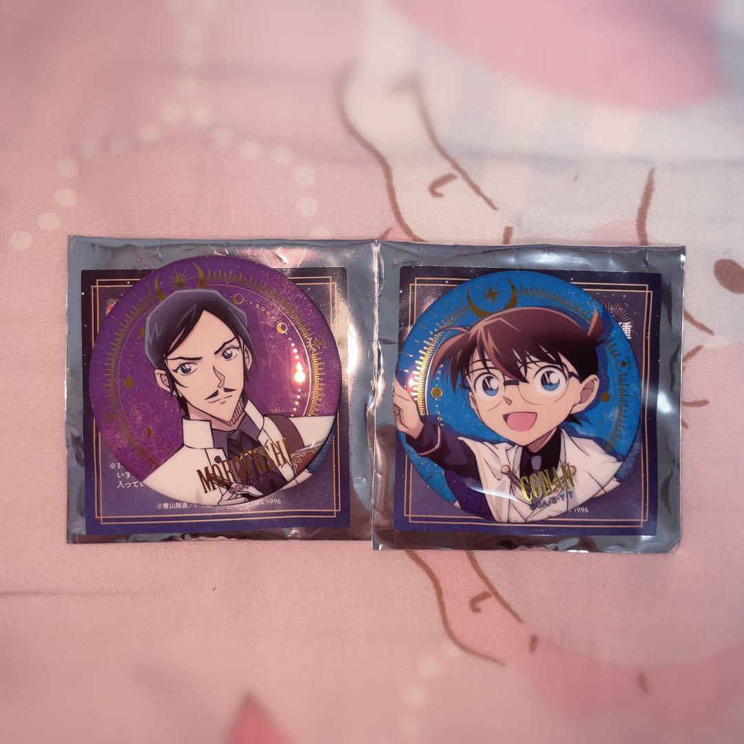 名探偵コナン 天文学者 箔押し缶バッジ 諸伏高明 江戸川コナン - メルカリ