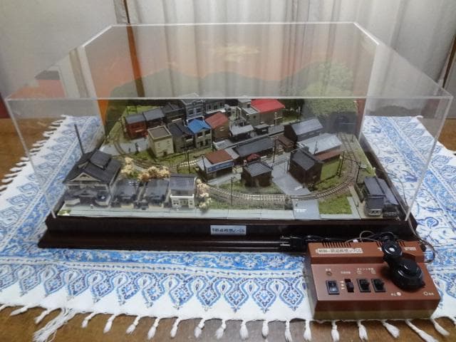 完成品 鉄道模型 ジオラマ 昭和「鉄道模型」をつくる ケース　パワーユニット付 完成品 鉄道模型 ジオラマ 昭和「鉄道模型」をつくる ケース