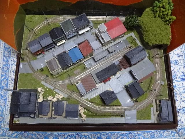 完成品 鉄道模型 ジオラマ 昭和「鉄道模型」をつくる ケース