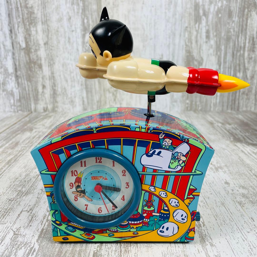 極希少品】 鉄腕アトム 目覚まし時計 ブリキ R754 リズム時計工業 限定