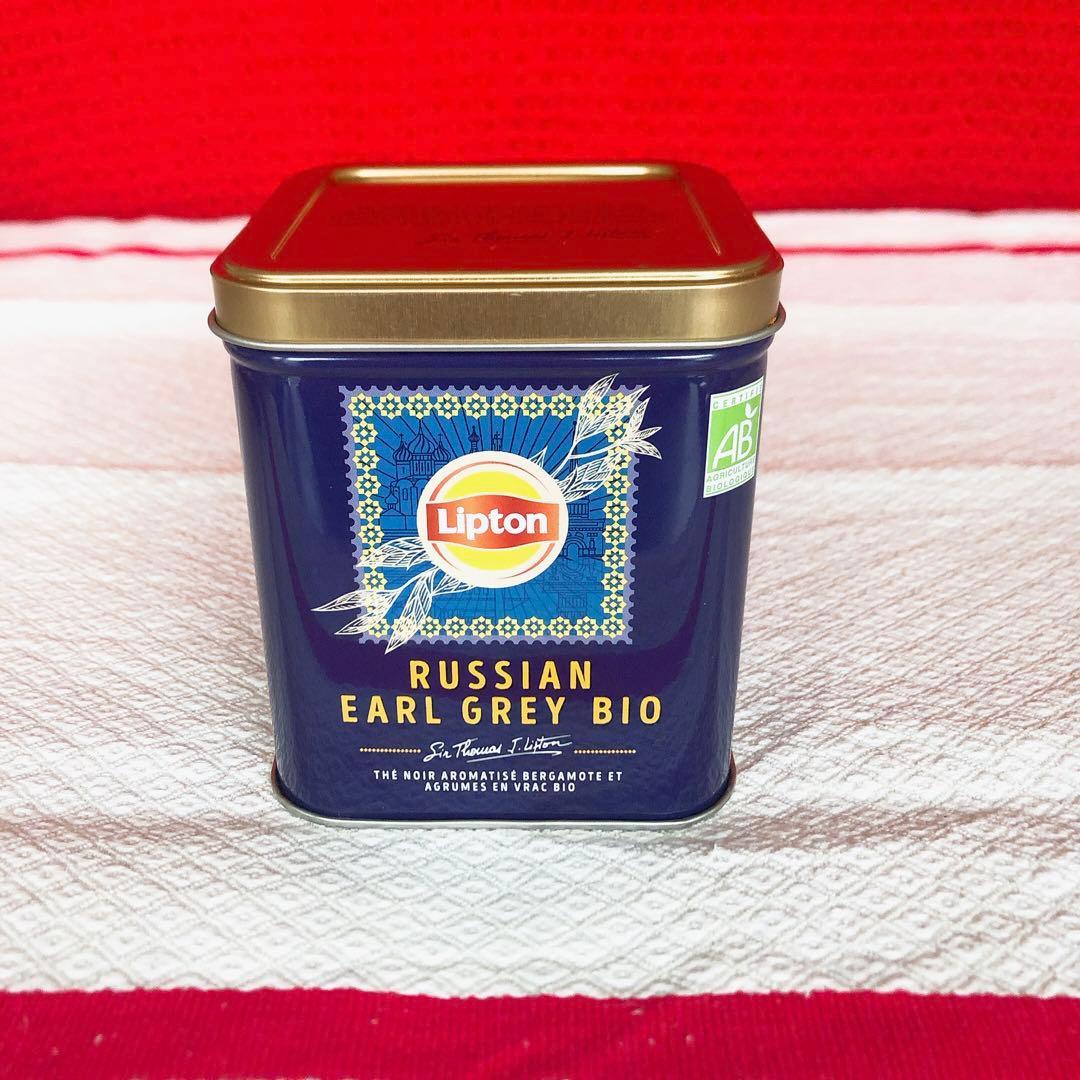 日本未発売 リプトン Lipton ロシアンアールグレイ 1缶 フランス土産