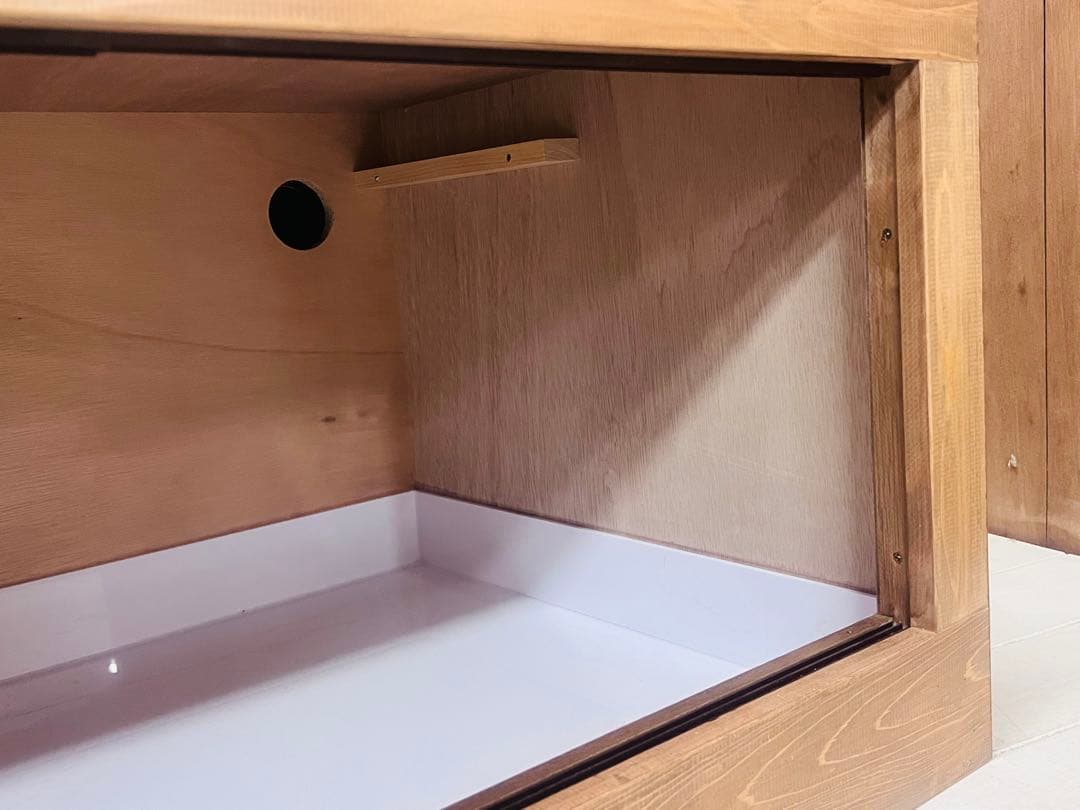 1500×450×450 木製ケージ 小動物、爬虫類用 新品・未使用品