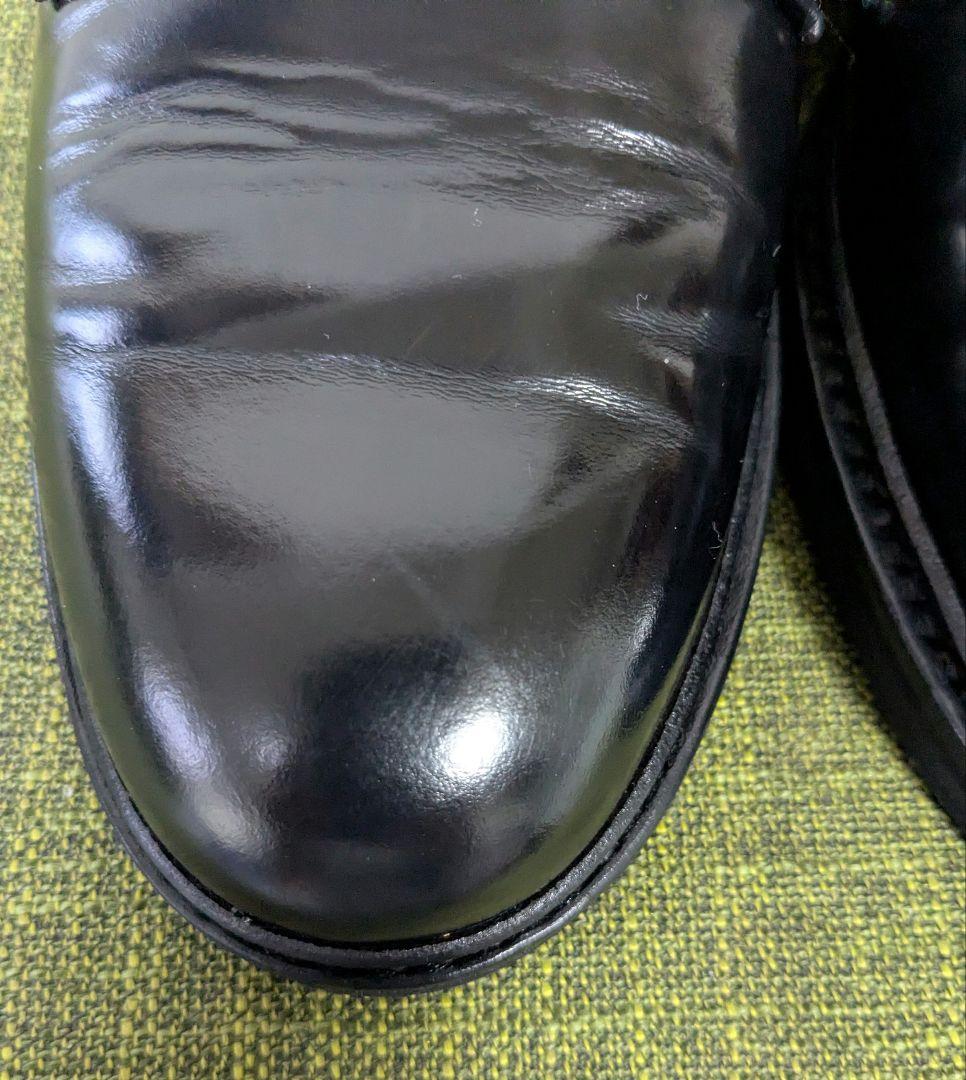 【極美品】Berwick 4406 プレーントゥ ブラック UK6 25.5cm