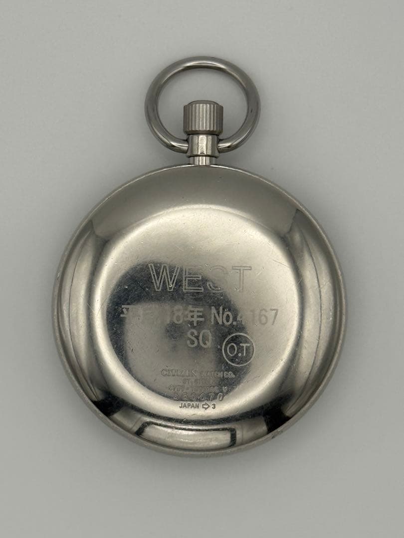 ワ*フ様 CITIZEN JR 懐中時計　2