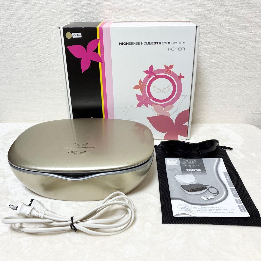 ケノン(KE-NON) 脱毛器 シャンパンゴールド ケノン 値段交渉可‼︎》ver