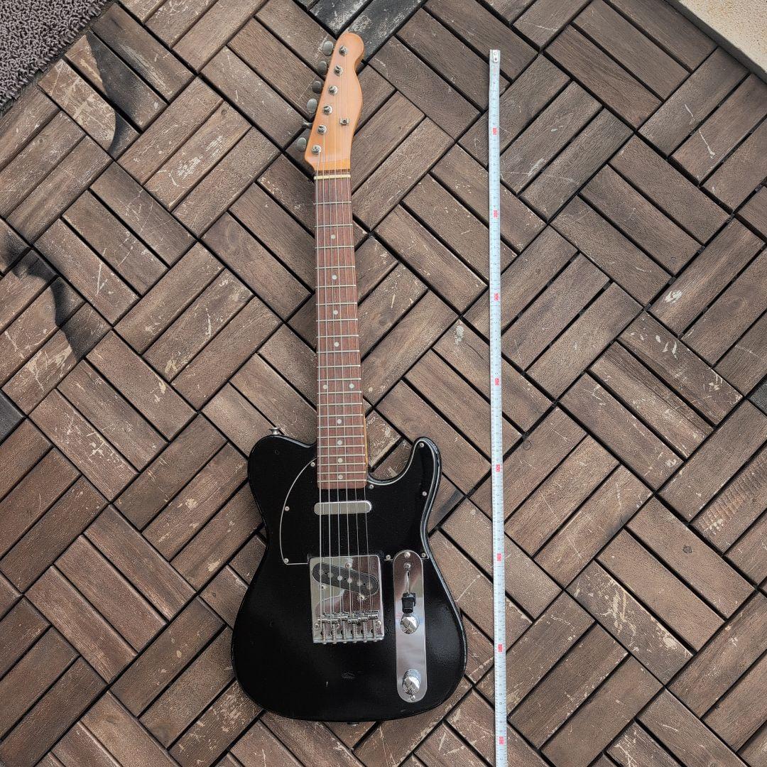 ミニテレキャスター 21フレット 本格派！メーカー不明です ギター