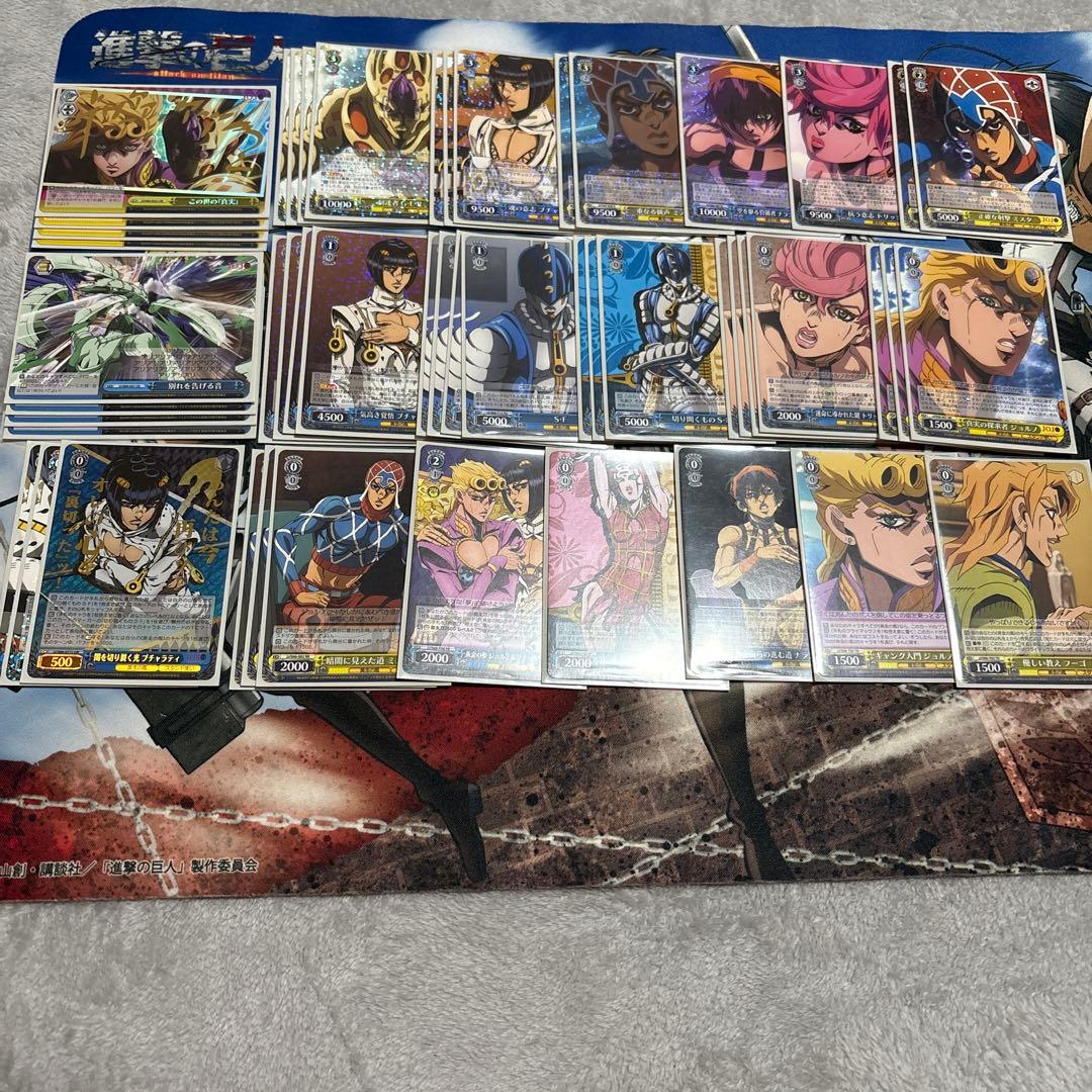 引退品】ヴァイスシュヴァルツ ジョジョの奇妙な冒険 黄金の風 デッキ