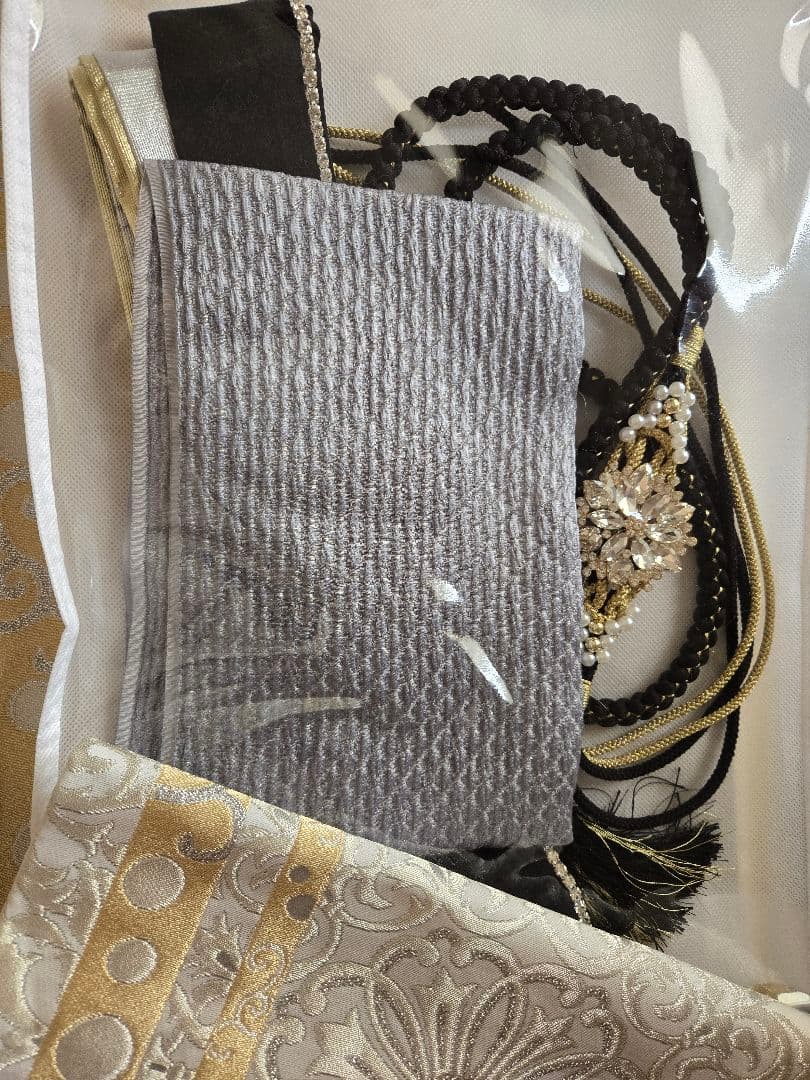 成人式振り袖フルセット＆草履バッグセット　モダンで華やか