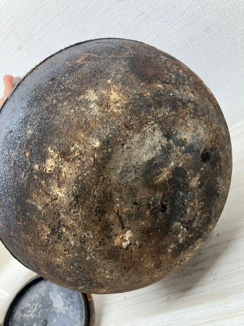 大講堂 横文字 鉄瓶(K-LC591)