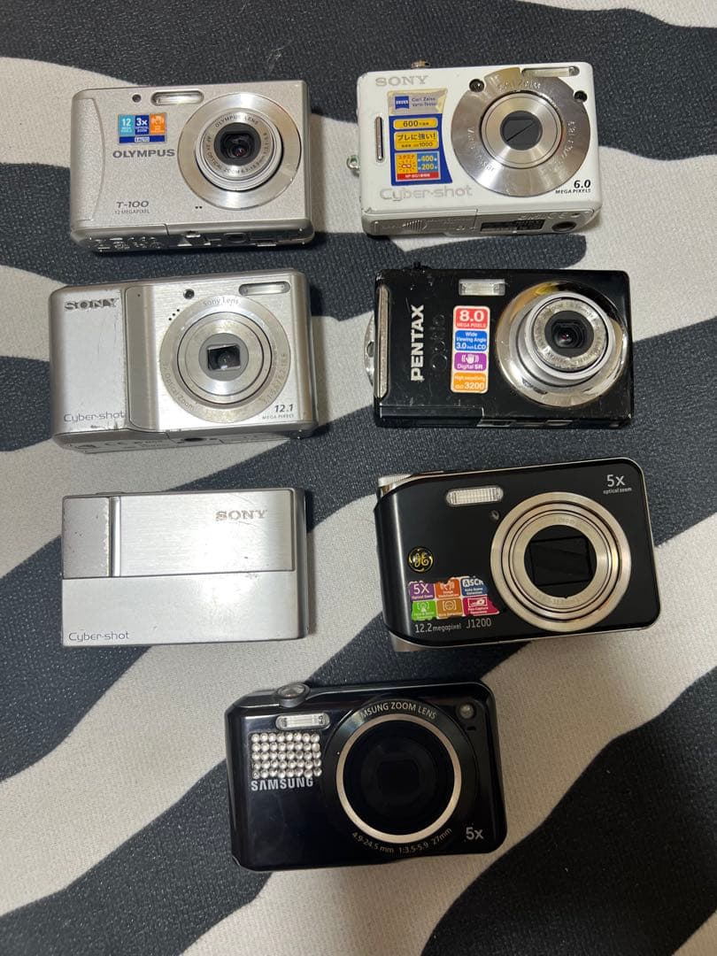 デジタルカメラまとめ売り 15台 ジャンク 動作未確認 ② デジタル