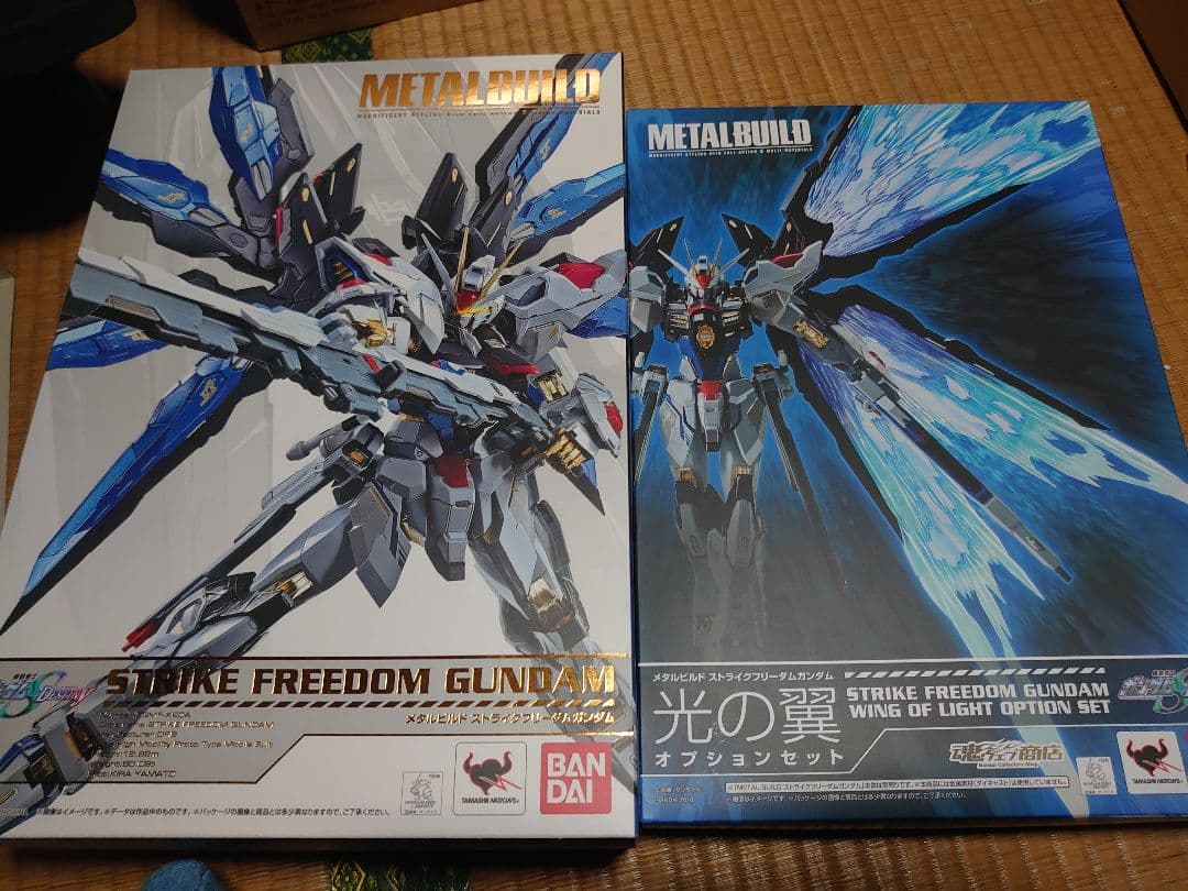 METAL BUILD ストライクフリーダムガンダム 光の翼オプションセット