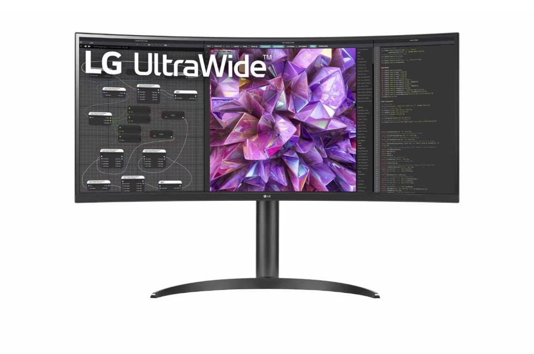 ウルトラワイドモニター LG 34WQ75C-B UWQHD 3440x1400 34