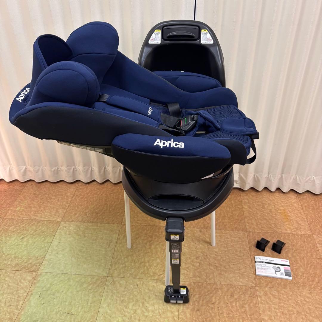 クリーニング済　☆美品☆　新生児　アップリカ　ディアターン　プラス　ISOFIX