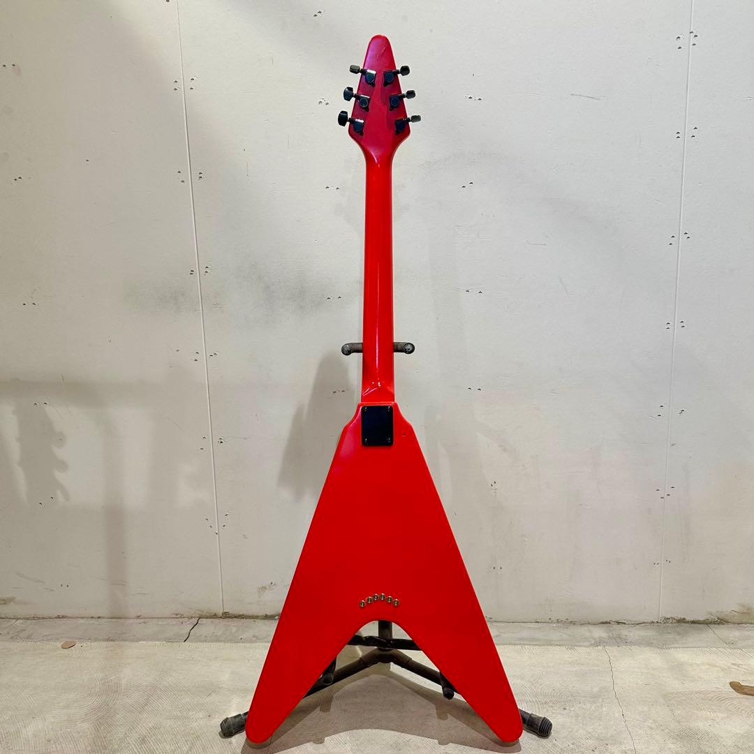 限定1点/赤フライングV/hideさん機材紹介登場機の再現品