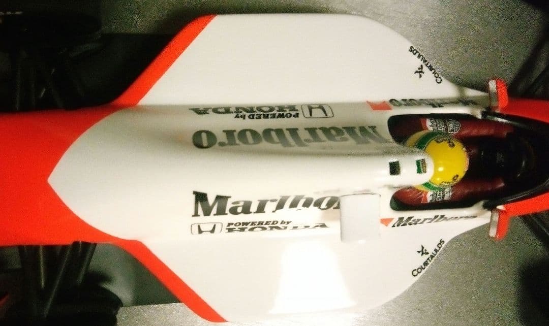 ミニチャンプス 1/18 F1 マクラーレン MP4/5B A.セナ リペイント