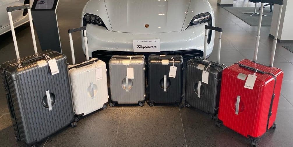 実使用無し【奇跡の超美品】□リモワ□トパーズ□銀ロゴ□104l□RIMOWA