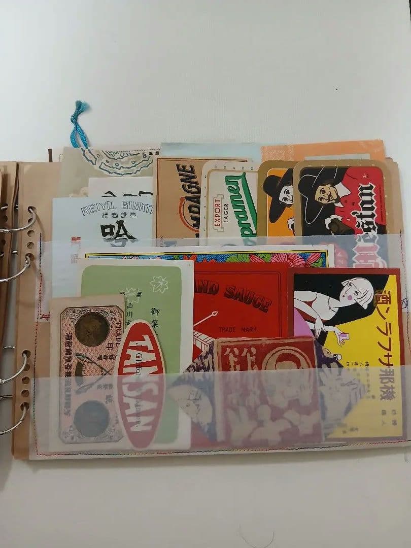 素材ファイル　昭和紙もの