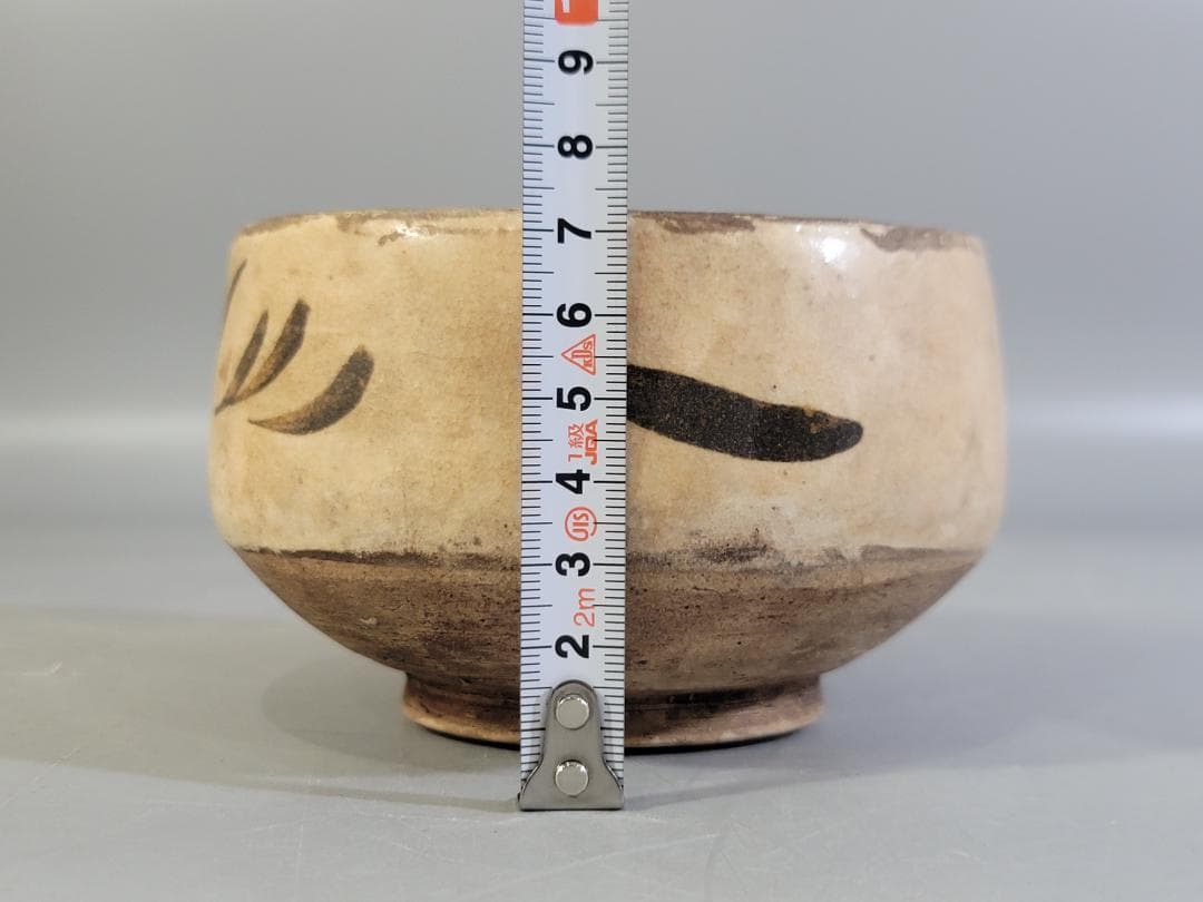 中国古玩 磁州窯 鉄絵茶碗 - メルカリ