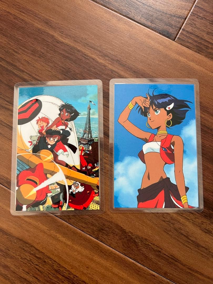 カードダスマスターズ ふしぎの海のナディア 箱、SPカード4付き