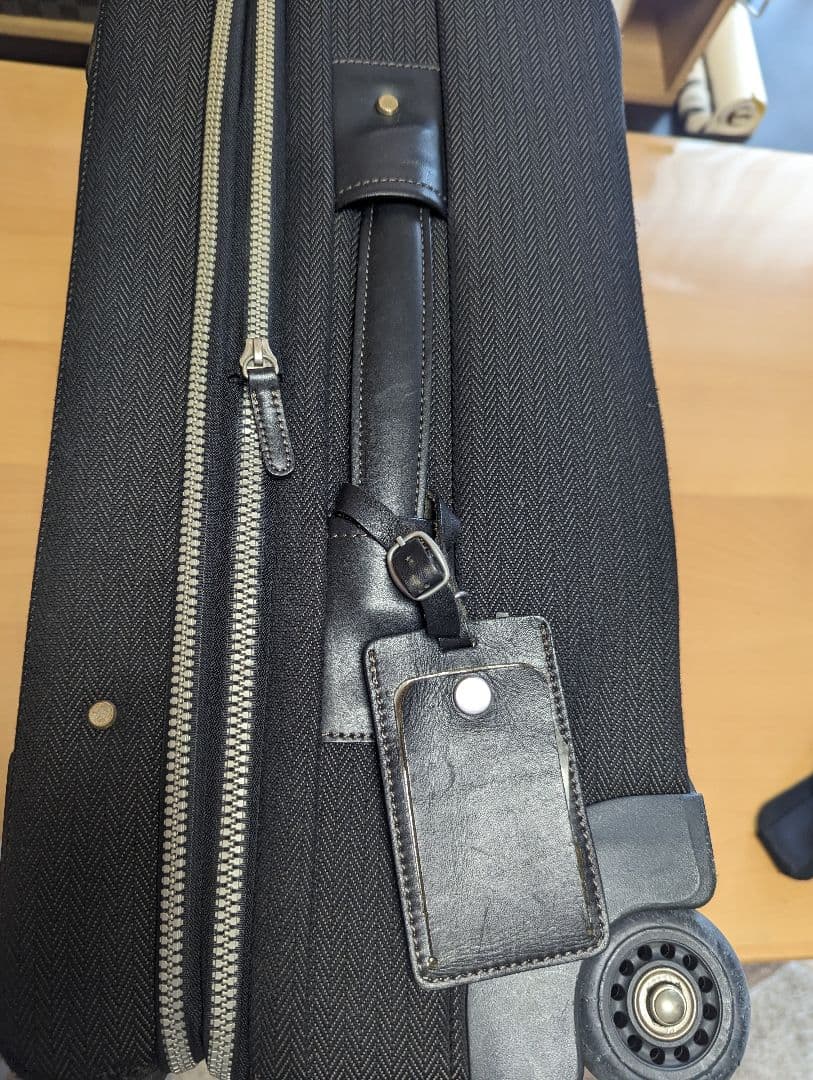 Paul Smith ヘリンボーン キャリーケース ビジネスバック ACE社製