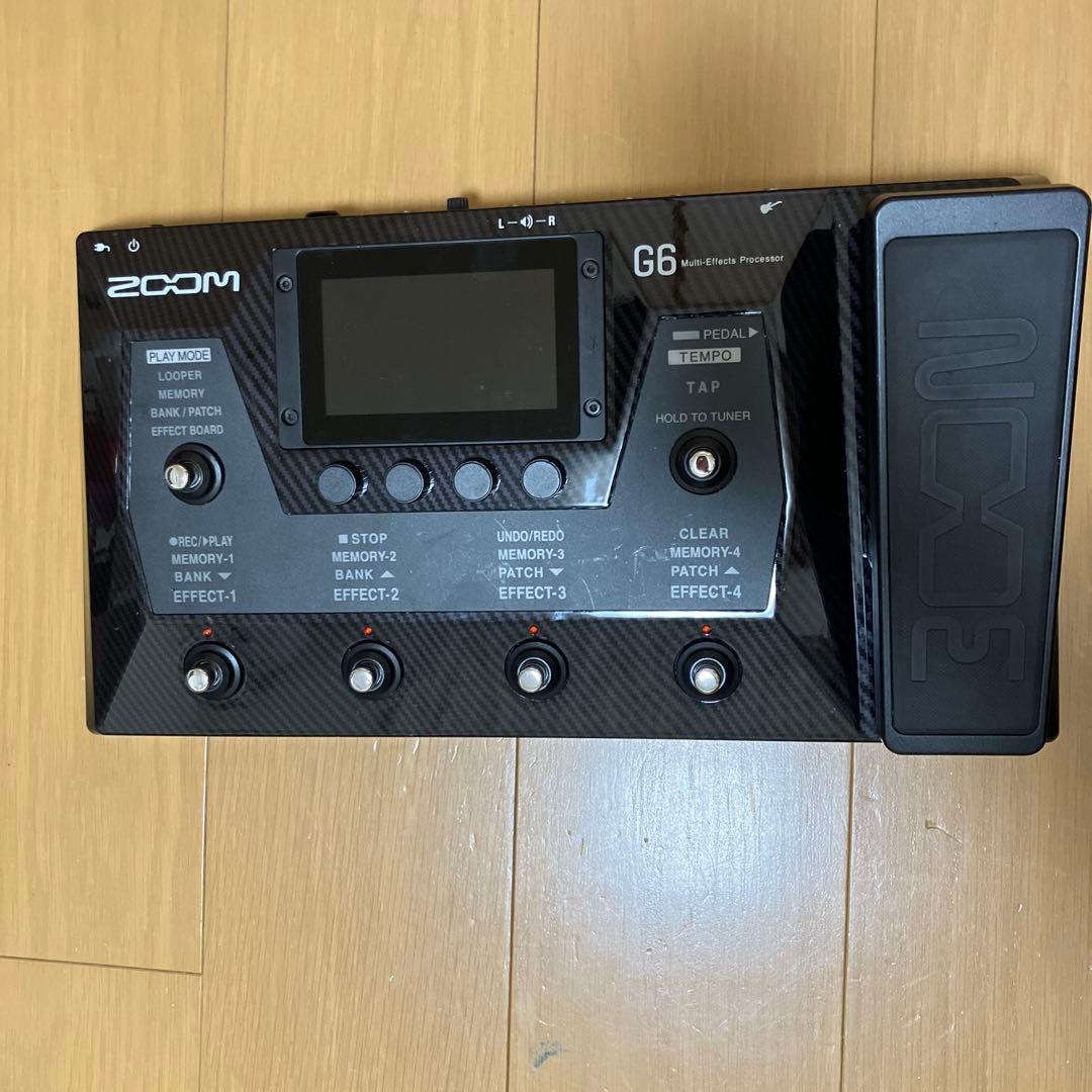 【お値下げしました】 ZOOM G6 ギターエフェクター
