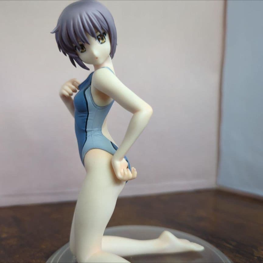 送料無料☆箱なし/フィギュア 長門有希 水着/涼宮ハルヒの憂鬱